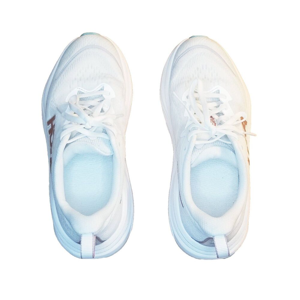 Hoka One One Skyflow Women's Size 6.5 White Running Shoes Sneakers 1155113FTRS - Picture 2 of 6